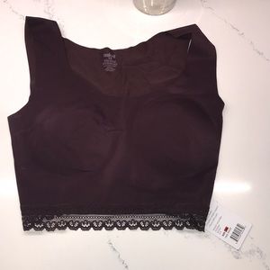 Naked NWT Almost Naked Lace Trim Bra